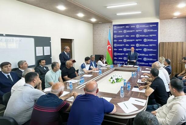 Xankəndidə iaşə sahəsində fəaliyyət göstərən sahibkarlarla görüş keçirilib