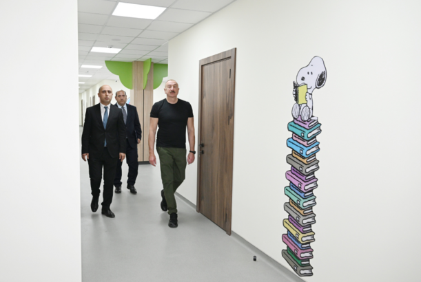 Ağdam şəhərində 1 nömrəli körpələr evi-uşaq bağçası istifadəyə verilib