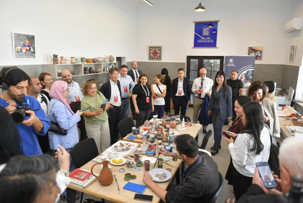 Şuşa Qlobal Media Forumunun bir qrup iştirakçısı Laçın şəhərində olub