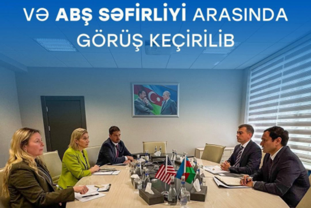 Azərbaycan və ABŞ kosmik sahədə əməkdaşlığın genişləndirilməsi imkanlarını müzakirə edib - FOTO