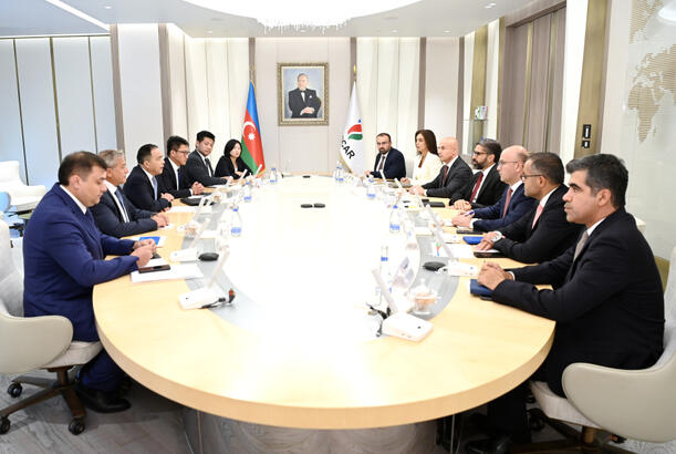 SOCAR-ın prezidenti CC7 nümayəndə heyəti ilə görüşüb