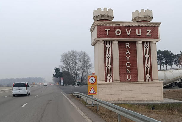 Tovuzda Kür çayı sahilində güclü yanğın olub