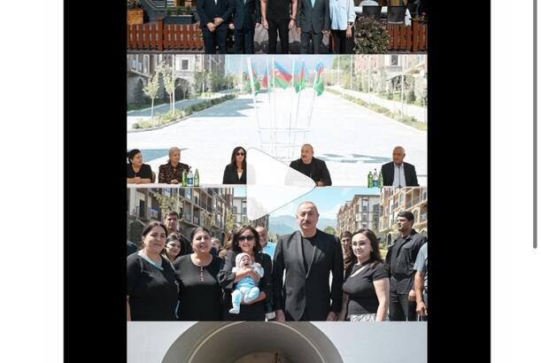 Prezident İlham Əliyev Kəlbəcər səfəri ilə bağlı paylaşım edib