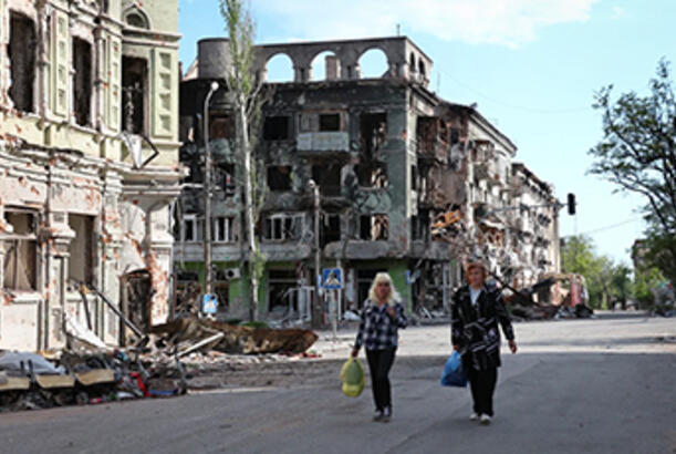 Donetskdən Kiyevə qaçmağı bacaran Martanın dedikləri..?