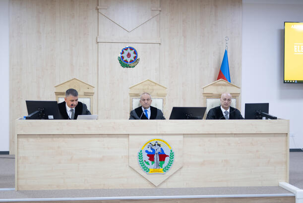 Cinayətkar ermənilərin məhkəməsi davam etdirilib...