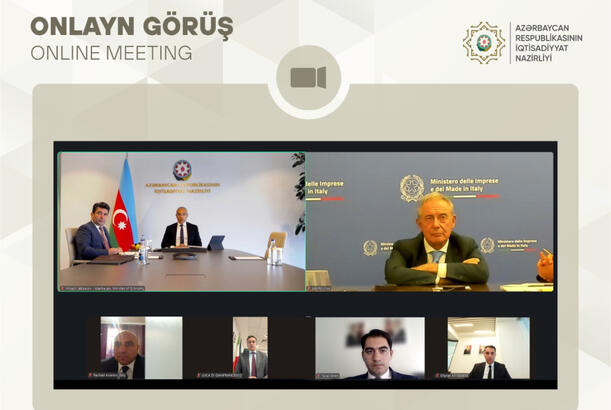 İtaliya ilə iqtisadi əməkdaşlığın genişləndirilməsi müzakirə olunub