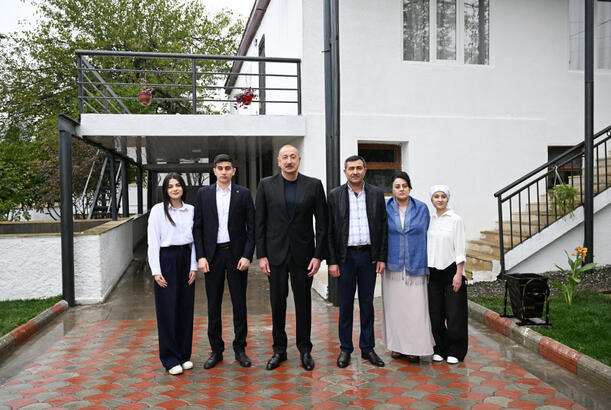 Prezident İlham Əliyev Xocavənd rayonunun Hadrut qəsəbəsində olub - FOTOLAR