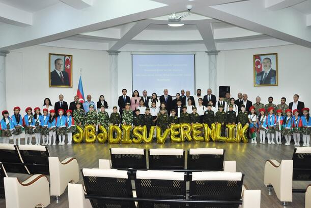 Pirallahı rayonunda “Milli İradə, Güclü Dövlət, Əbədi Suverenlik” adlı tədbir keçirildi - FOTOLAR 