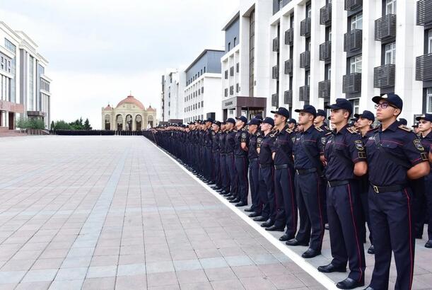 Polis Akademiyasında antiterror əməliyyatlarının ikinci ildönümü yad edilib - FOTOLAR