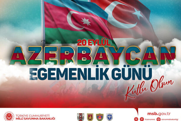 Türkiyə Müdafiə Nazirliyi Azərbaycanı Dövlət Suverenliyi Günü münasibətilə təbrik edib