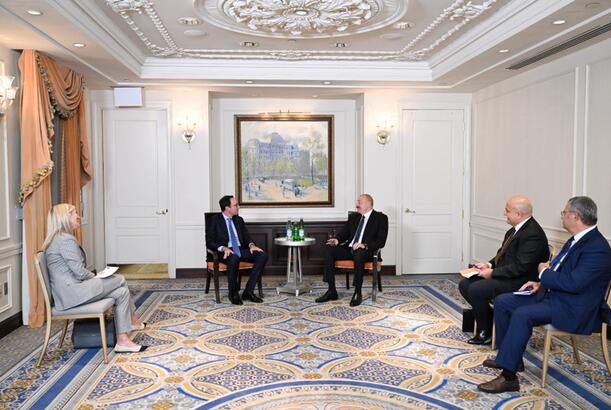 "Blackstone" şirkətinin Azərbaycanla əməkdaşlığın genişləndirilməsində maraqlı olduğu qeyd edilib - FOTOLAR 