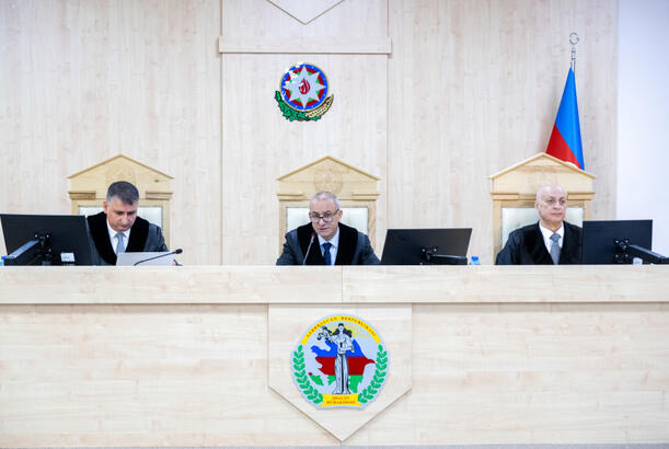 Cinayətkar ermənilərin məhkəməsi davam etdirilib...