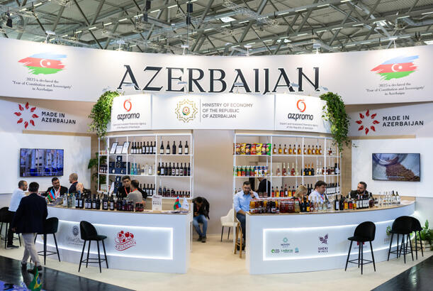 Azərbaycan məhsulları Almaniyada keçirilən sərgidə nümayiş olunur