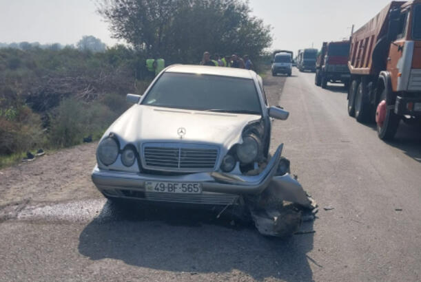 İmişlidə qəzasında 1 nəfər ölüb, 4 nəfər xəsarət alıb