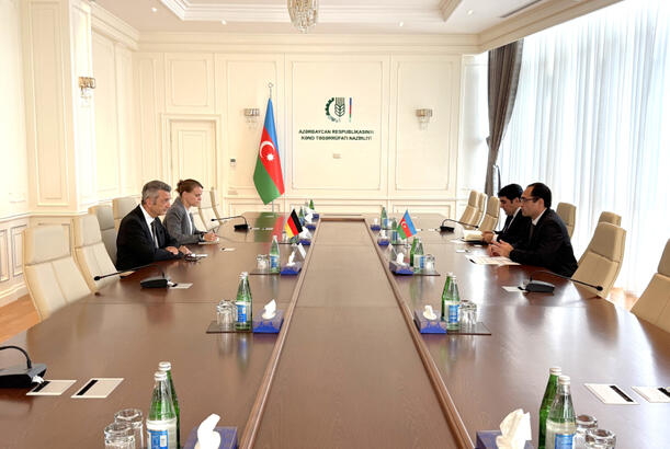 Azərbaycan və Almaniya arasında aqrar sahədə əməkdaşlıq perspektivləri müzakirə olunub - FOTOLAR