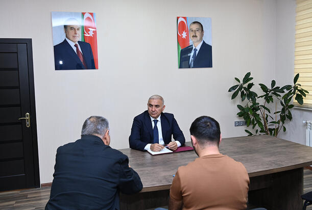 Vüqar Əhmədov Şamaxıda vətəndaşları qəbul etdi