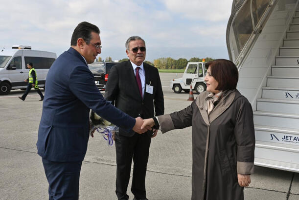 Sahibə Qafarova İsveçrə Konfederasiyasına işgüzar səfərə gəlib