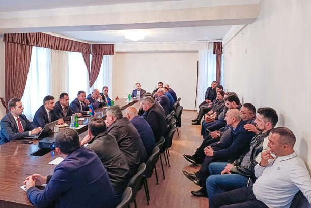 Gəncədə “Mənşə sertifikatı” alt modulundan istifadəyə dair maarifləndirici görüş keçirilib