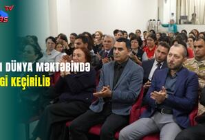 Bakı Dünya Məktəbində sərgi keçirilib
