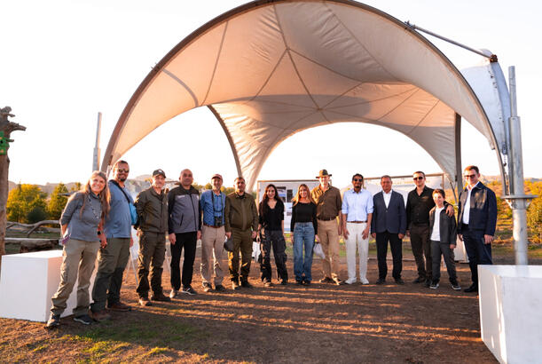 Leyla Əliyeva və Arzu Əliyeva Axar-Baxar Milli Parkının açılış mərasimində iştirak ediblər - FOTOLAR