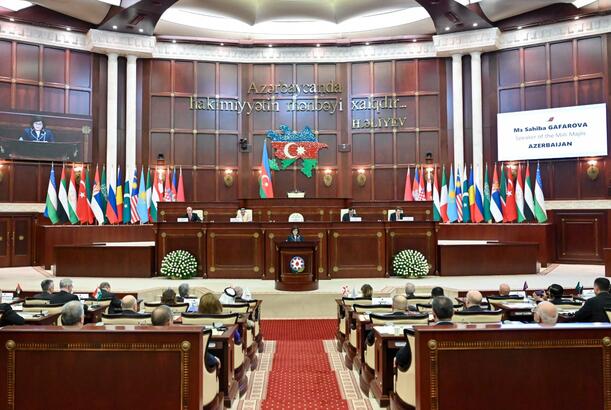 Milli Məclisdə Beynəlxalq Parlament Konfransı keçirilib - YENİLƏNİB/FOTOLAR