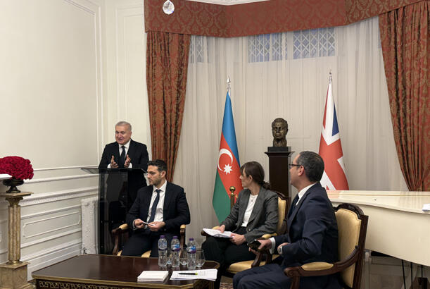 Azərbaycan-Britaniya Biznes Şurası təsis edilib - FOTOLAR 