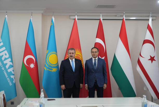 BBP sədri Mustafa Destici TÜRKPA Katibliyində olub