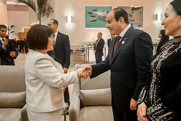 Milli Məclisin sədri Böyük Misir Muzeyinin açılış mərasimində iştirak edib