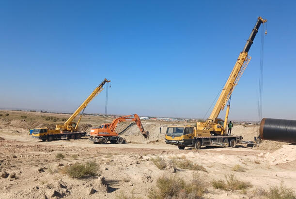 “Araz-1” və “Araz-2” nasos stansiyaları yenidən qurulur - FOTOLAR