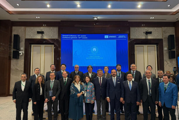 UNESCO-nun Baş Konfransının 43-cü sessiyasında unikal layihələrin təqdimatı olub - FOTOLAR