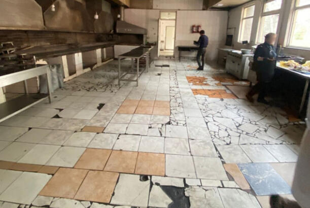 “Qızıl qaya” şadlıq evində nöqsanlar aşkarlanıb - FOTOLAR