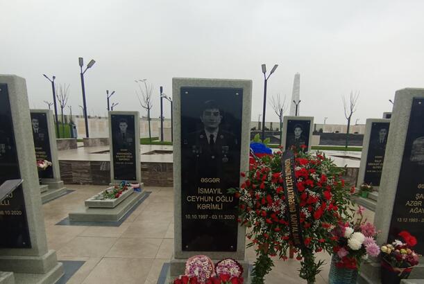 Şəhidi İsmayıl Kərimlinin şəhadət günündə əziz xatirəsi yad edildi