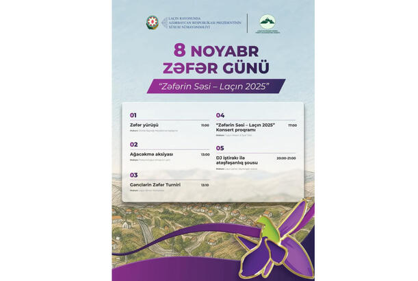 Laçında Zəfər Günü hazırlığı: ağacəkmə aksiyası, turnir, konsert və atəşfəşanlıq olacaq