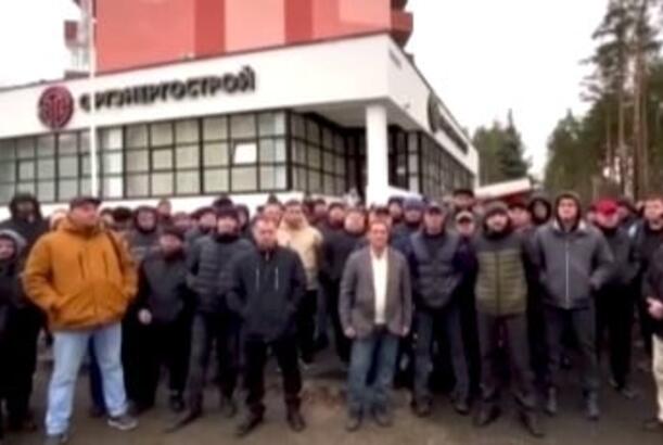 Rusiyada yüzlərlə nüvə stansiyası tikintisinin işçisi tətilə başlayıb...