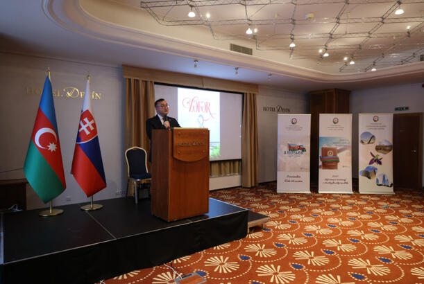 Zəfər Günü Slovakiyada qeyd olunub - FOTOLAR 