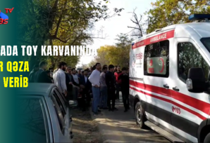 Qubada toy karvanında ağır qəza baş verib