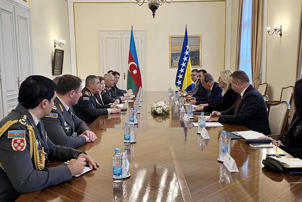 Zakir Həsənov Bosniya və Herseqovinaya səfərə gedib - FOTOLAR