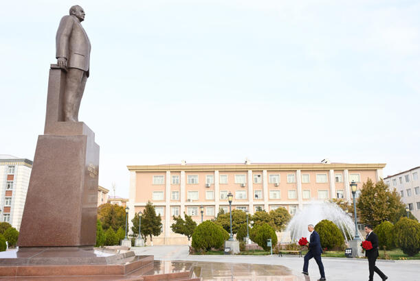 Prezident Administrasiyasının rəhbəri Naxçıvan Muxtar Respublikasında Azərbaycan Prezidentinin səlahiyyətli nümayəndəsini ictimaiyyətə təqdim edib - FOTOLAR 