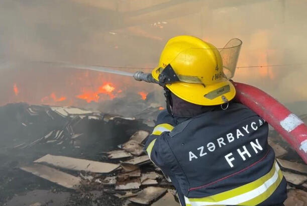 Qəbələnin Nic qəsəbəsində baş verən yanğın söndürülüb