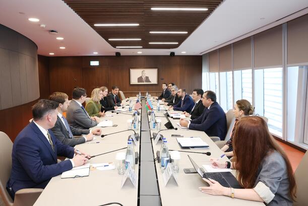 ABŞ Dövlət Departamentinin nümayəndə heyəti ilə görüş keçirilib