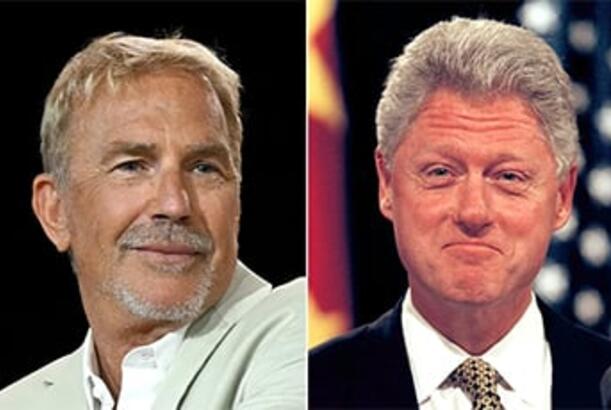 Kevin Kostner Bill Klintonu canlandıra bilər...