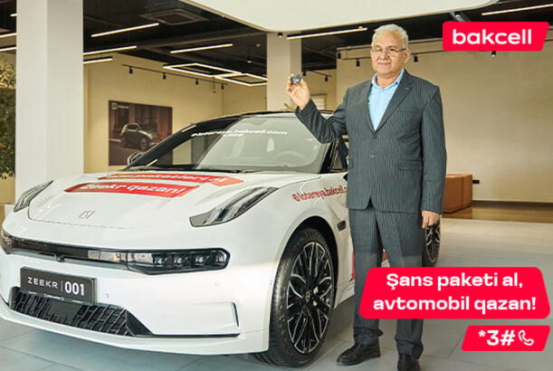 “Bakcell”in lotereyasında 7-ci avtomobil sahibini tapdı!