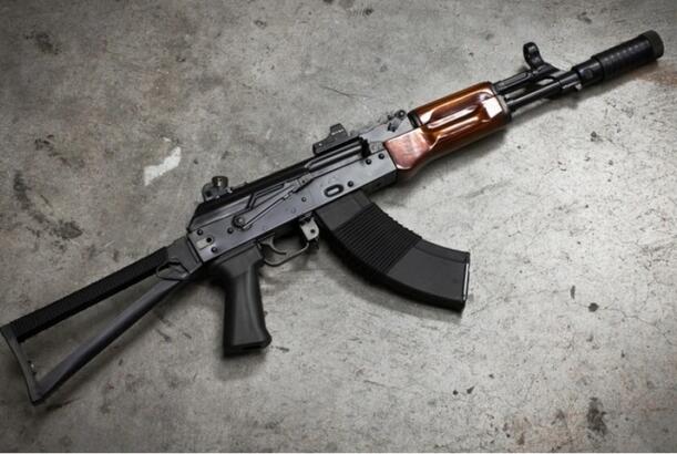 Sumqayıtda "Kalaşnikov" avtomatı tapılıb