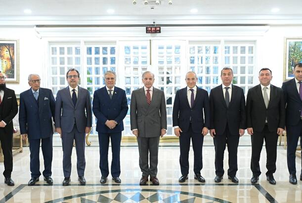 Pakistanın Baş naziri Azərbaycanın iqtisadiyyat nazirini qəbul edib