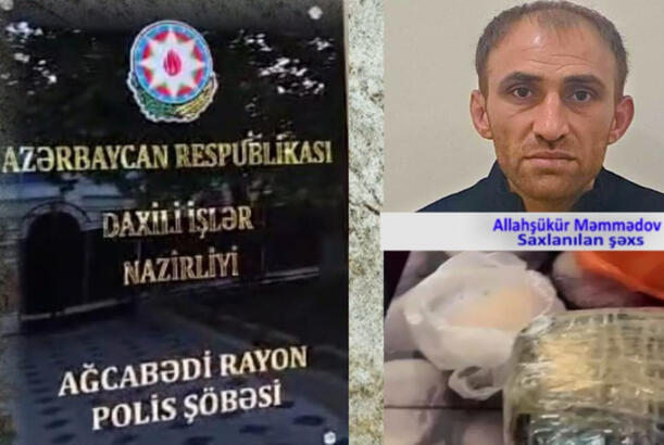 Ağcabədidə polis 2 kiloqramdan artıq narkotik vasitə aşkarlayıb