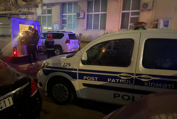 Çoxmərtəbəli binada baş vermiş yanğın söndürülüb...