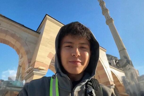 Qazaxıstanlı Roland velosipedlə Məkkəyə 8000 km məsafə qət edib...