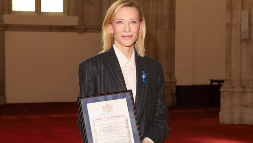 Keyt Blanşett Londonda “Şəhər azadlığı” mükafatına layiq görülüb...