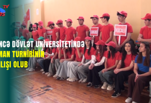 Gəncə Dövlət Universitetində idman turnirinin açılışı olub