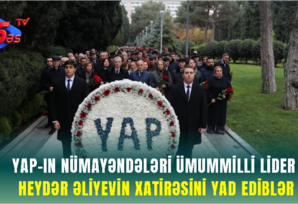YAP-ın nümayəndələri Ümummilli Lider Heydər Əliyevin xatirəsini yad ediblər